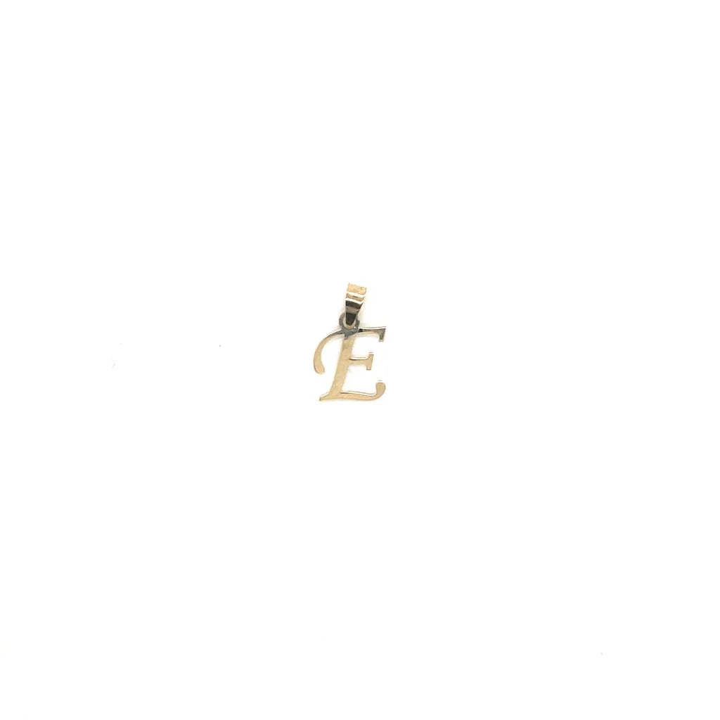 10k Yellow Gold Initial Pendants