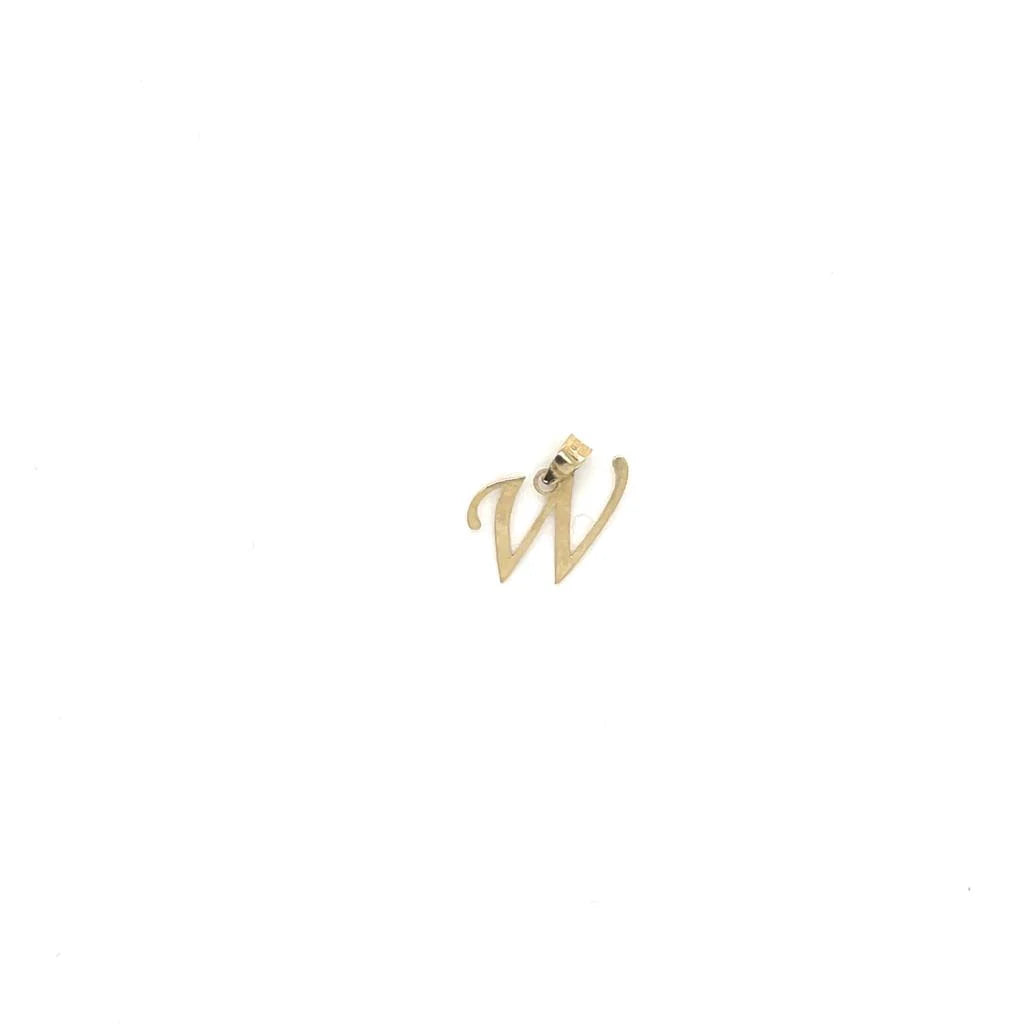 10k Yellow Gold Initial Pendants