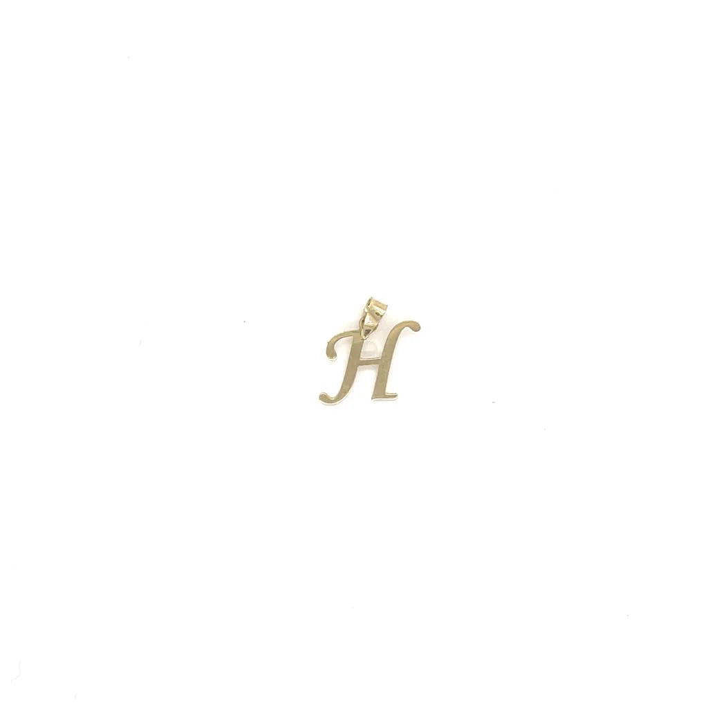10k Yellow Gold Initial Pendants
