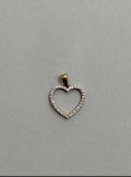 10k Yellow Gold Heart Pendant